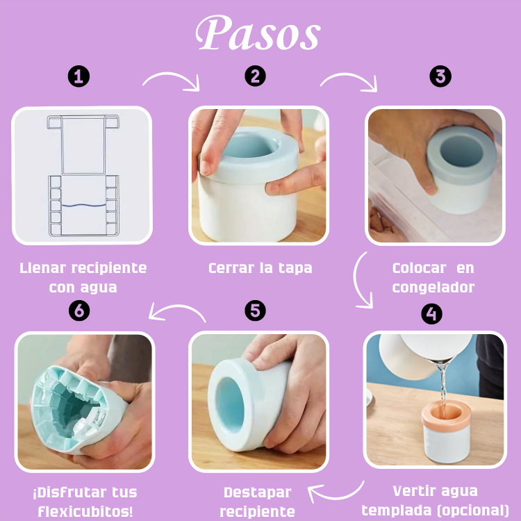 Flexi Cubitos Súper Pack ¡2+1 gratis!
